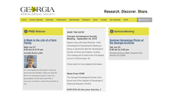 Desktop Screenshot of gagensociety.org