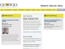 Tablet Screenshot of gagensociety.org